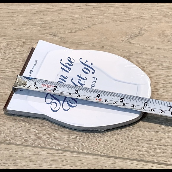 Funny FROM THE TOILET Notepad & Pencil Set NWT - Picture 5 of 6